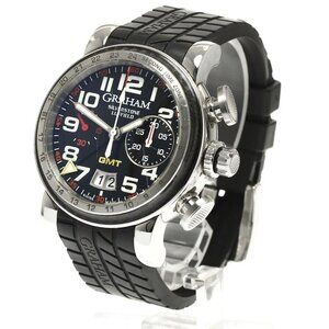 GRAHAM Silver stone 2GSIUS.B0BA.K GMT chronograph Automatic Men's Watch